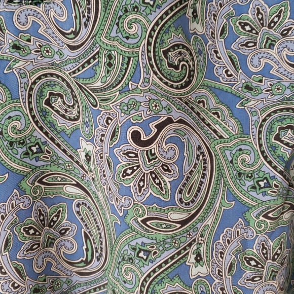 Talbots half button top - Picture 2 of 4